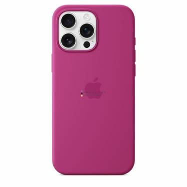 Apple iPhone 16 Pro Max Silicone Case with MagSafe Fuchsia (Seasonal)